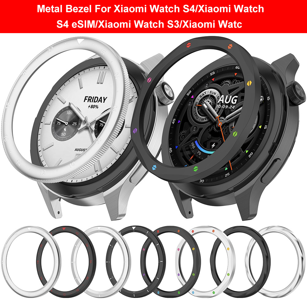 Xiaomi Smartwatch S4 Accessories - Metal Bezel Ring For Xiaomi Watch