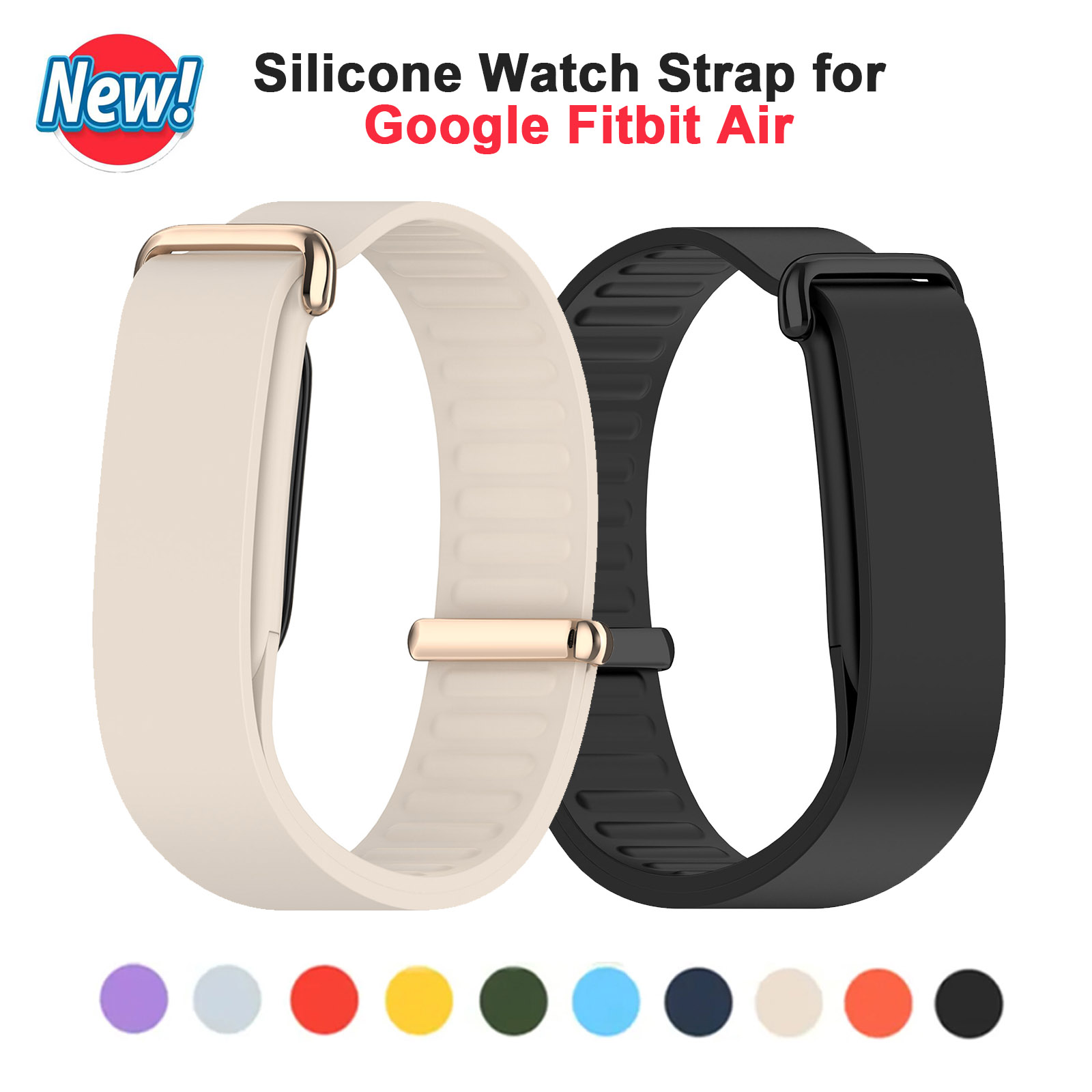 Sport Loop Strap - Soft Silicone Loop Strap for Google