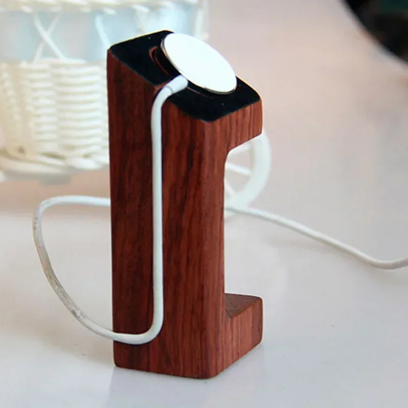 Wooden Apple Watch Charger Sta - Smartwatch Watch Accessories recension och pris