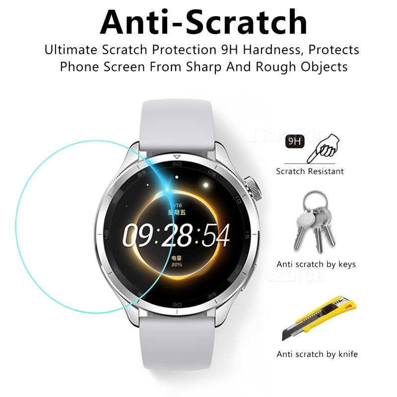 Tempered Glass for Xiaomi Mi W - Xiaomi Smartwatch S3 Accessories recension och pris