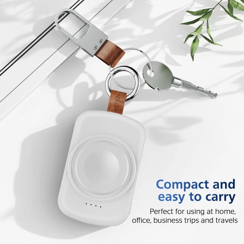 Portable 1800mAh Magnetic Wire - Wireless Charger Watch recension och pris