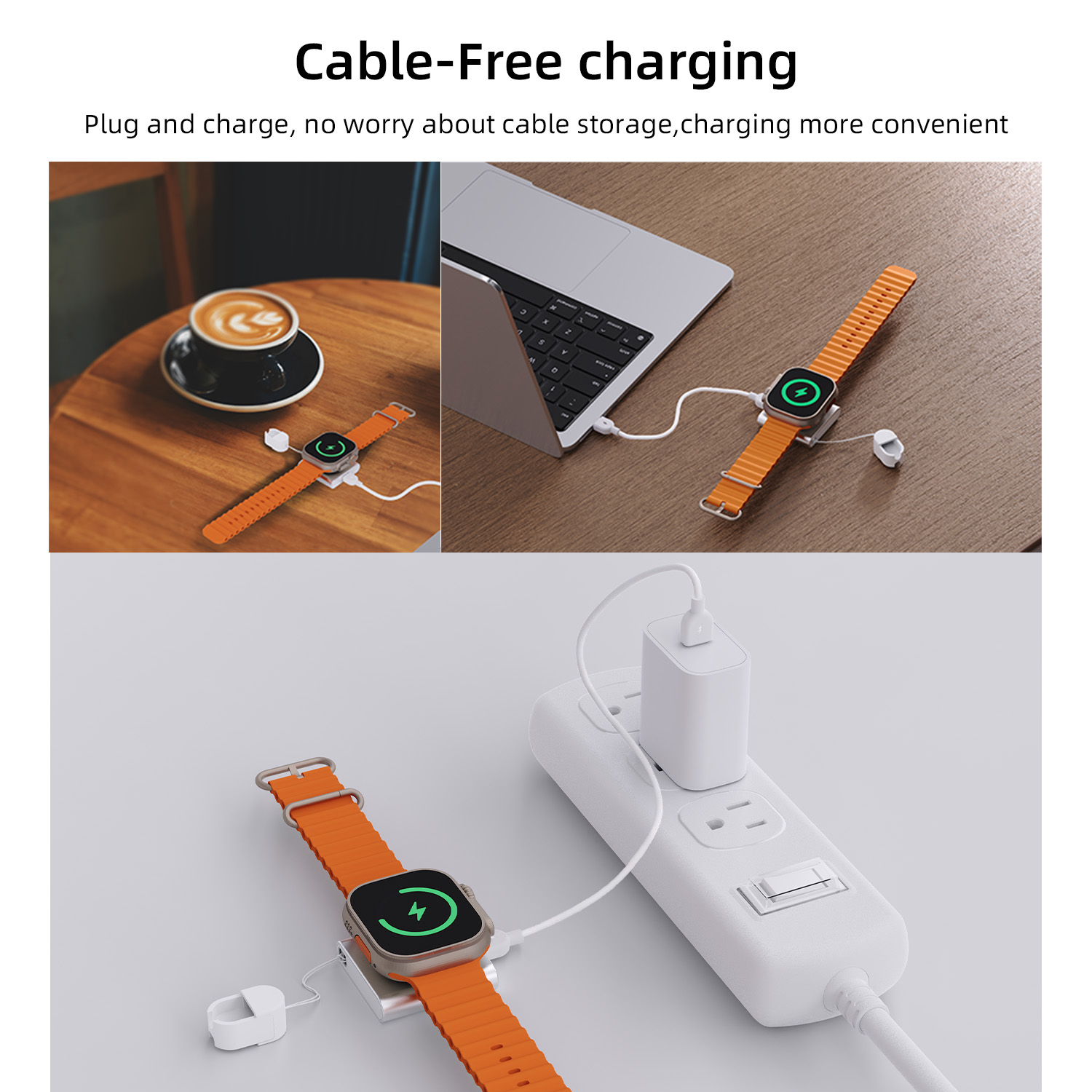 Bonola For Apple Watch Charger - Smartwatch Ac recension och pris