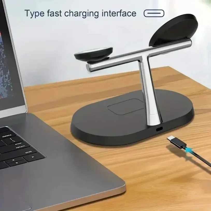 3 In 1 Opansten Magnetic Wirel - Wireless Charger Watch recension och pris