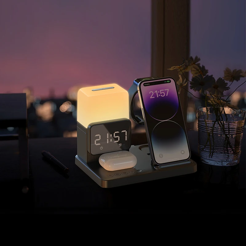 6 in 1 Wireless Charger Stand  - Smartwatch X recension och pris