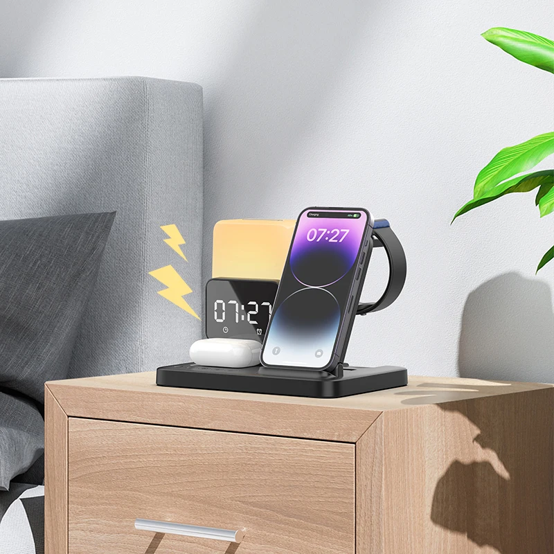 6 in 1 Wireless Charger Stand  - Smartwatch X recension och pris