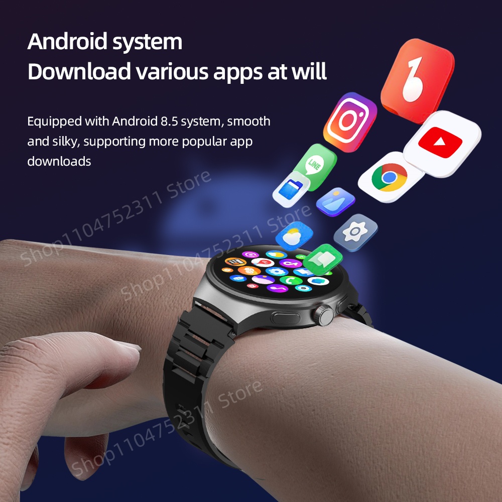 512G VP50 Smartwatch Rotary Ca - Smartwatch Id recension och pris