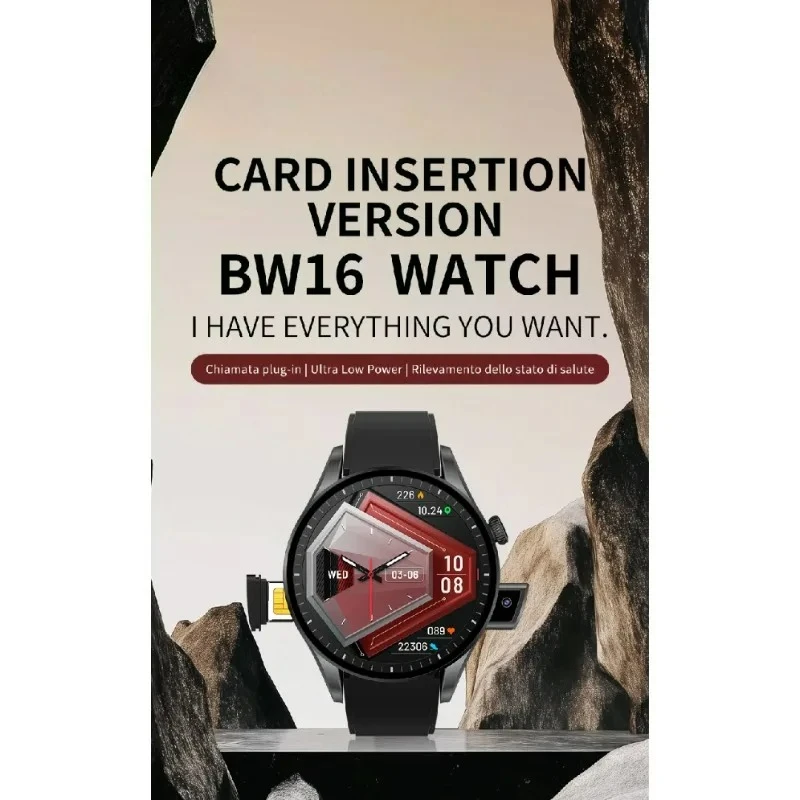 New 4G Smartwatch BW16: WiFi | - Smartwatch Id recension och pris