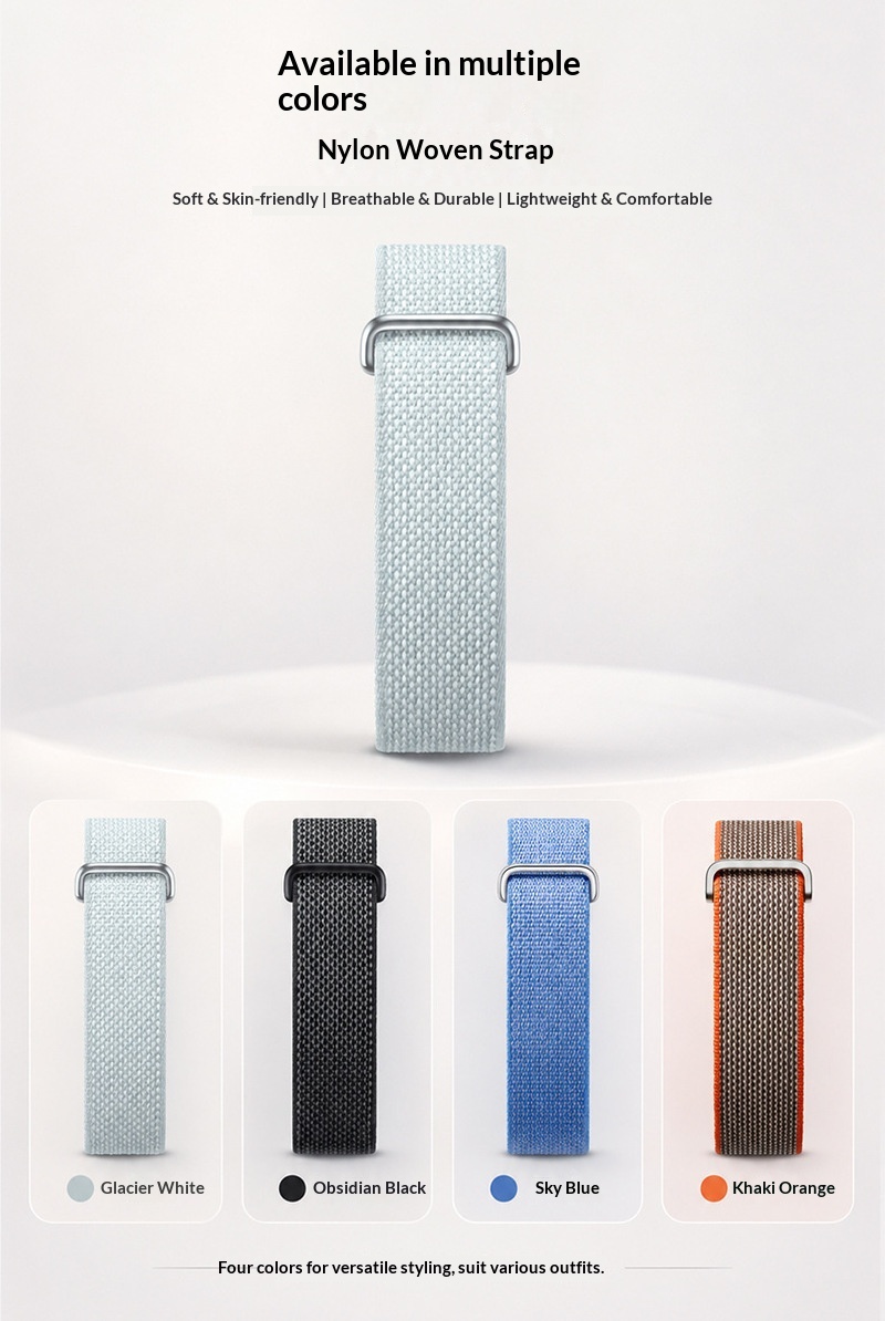 NEW For Google Fitbit Air Nylo - Sport Loop Strap recension och pris