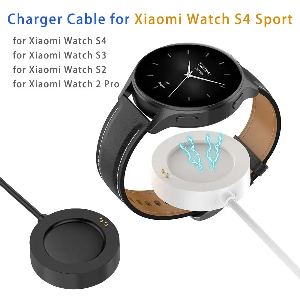 White Smartwatch Charging Cabl - Xiaomi Smartwatch S4 Accessories recension och pris