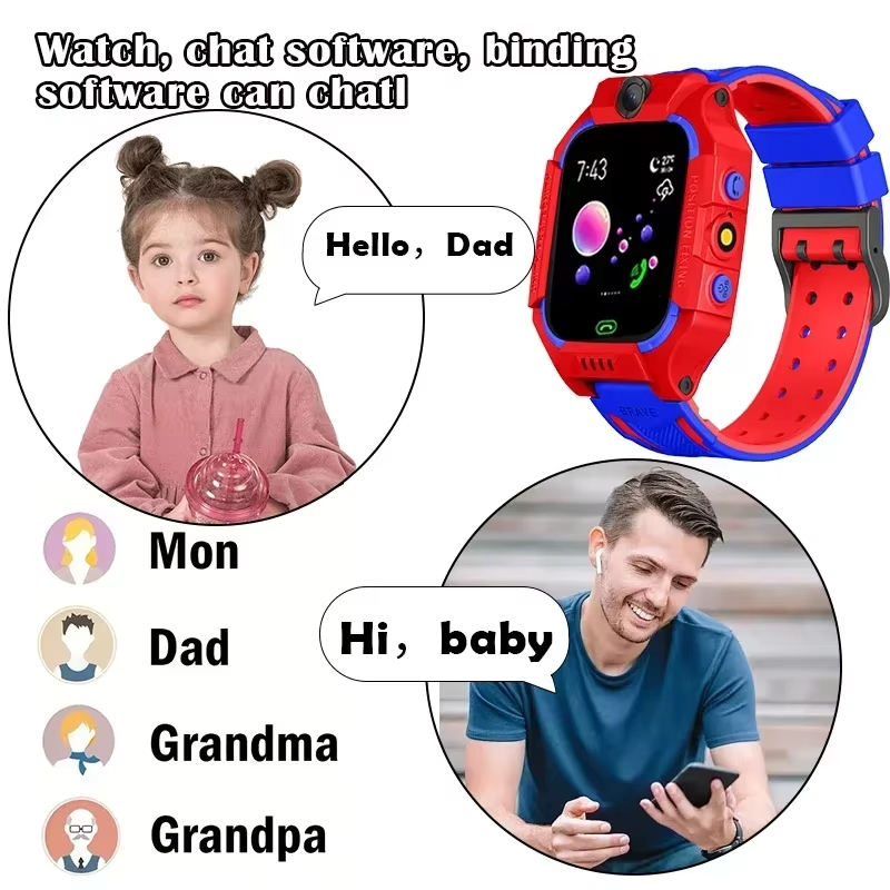 Lenovo 4G 5G Children Video Ca - Smartwatch Id recension och pris