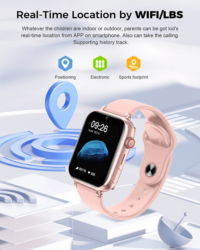 2025 Smart Watch Kids LBS Loca - Smartwatch Id recension och pris
