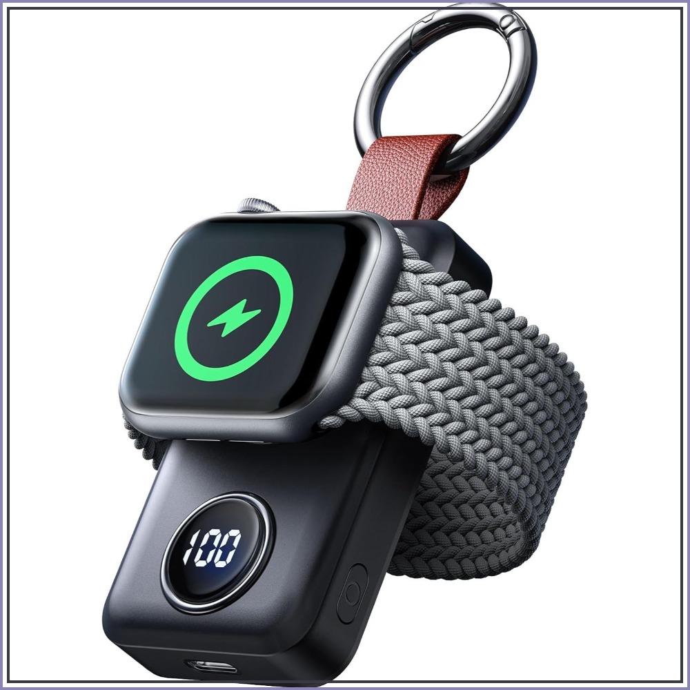 Portable 2000mAh Wireless Char - Wireless Charger Watch recension och pris
