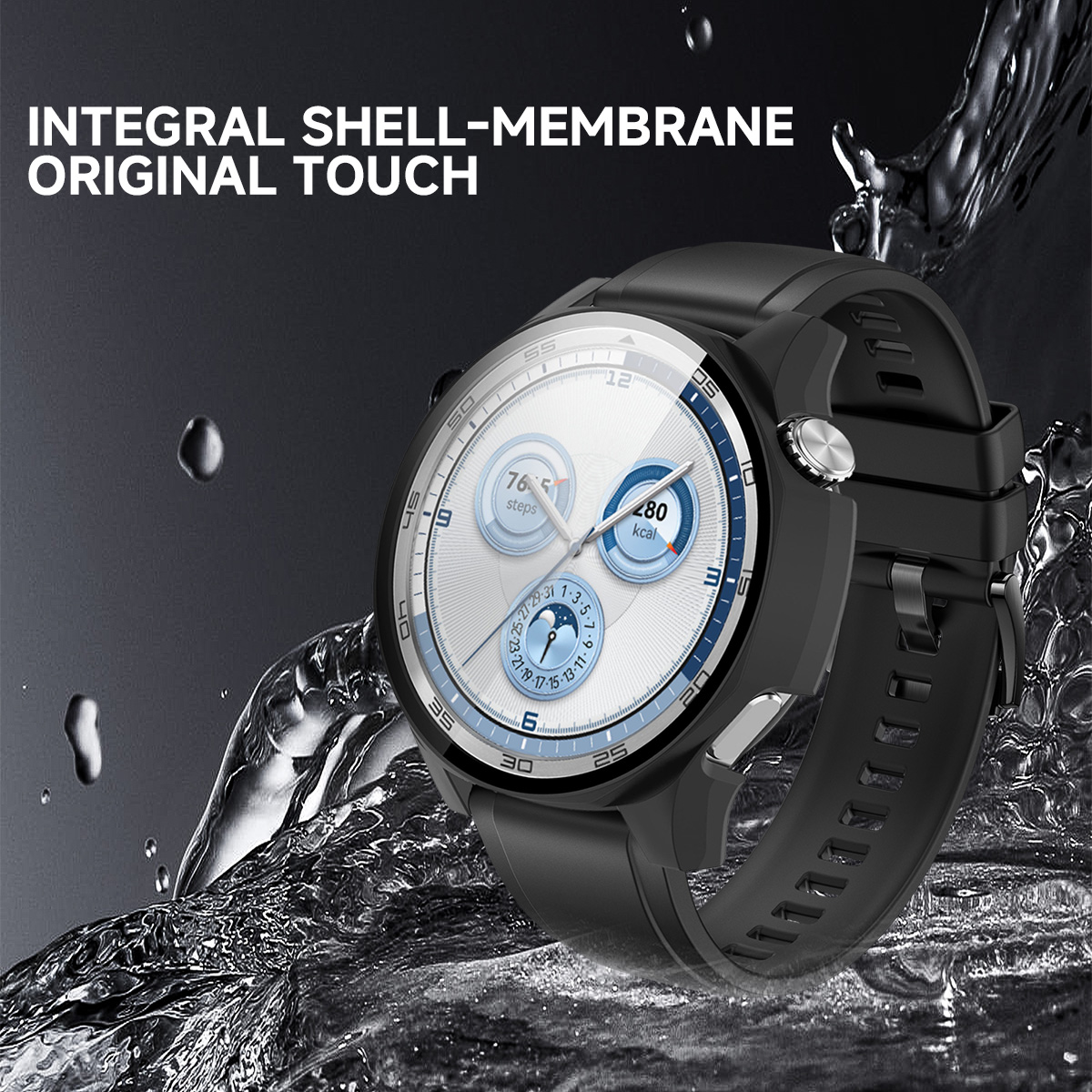 Tempered glass case For Huawei - Huawei Smartwatch Accessories recension och pris