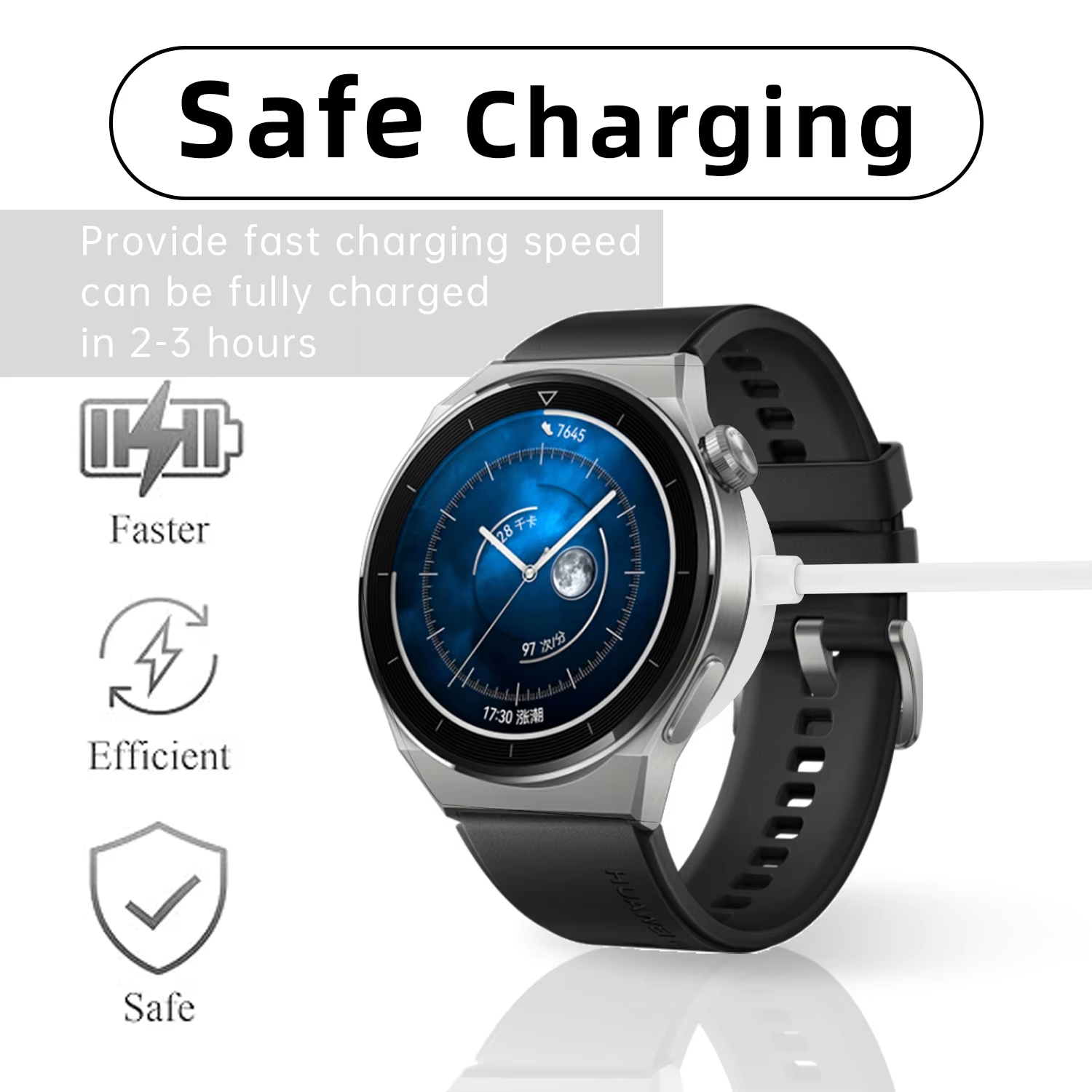 Magnetic USB Charging Cable fo - Xiaomi Smartwatch S3 Accessories recension och pris