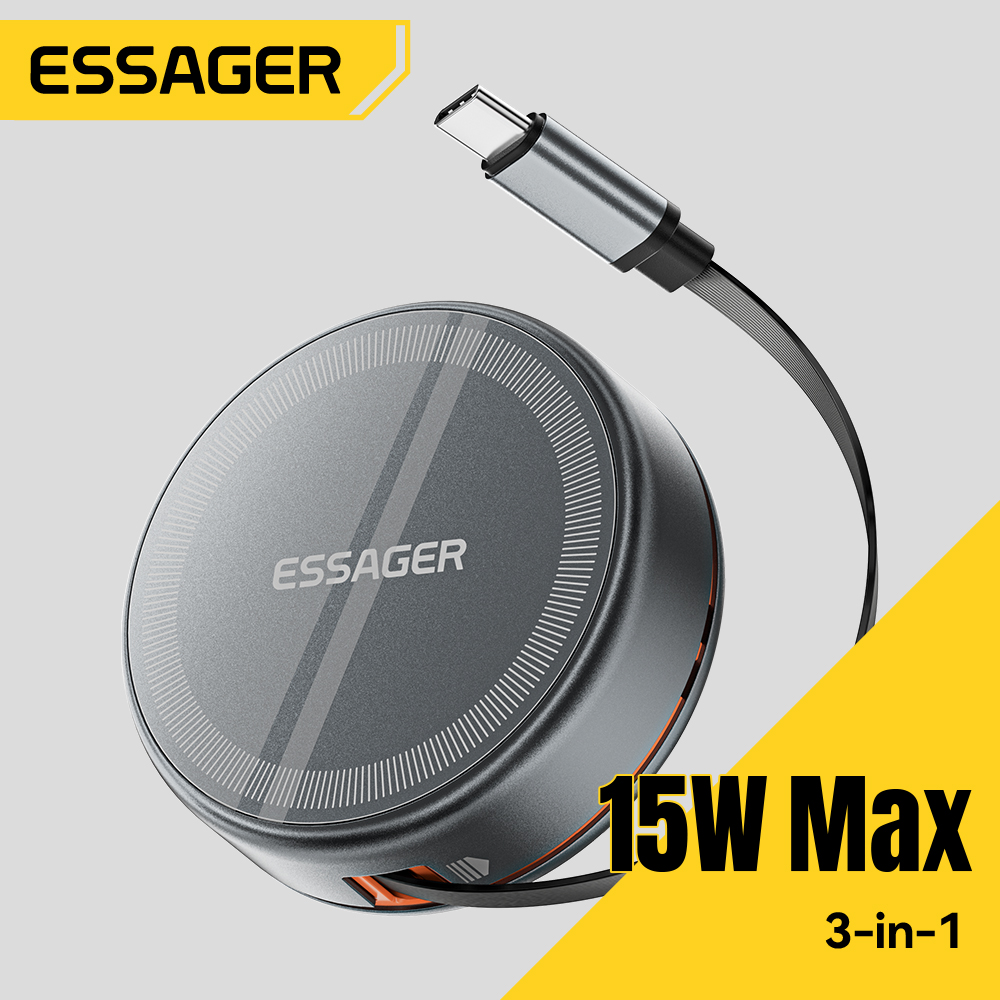 Essager 15W 3 in 1 Magnetic Wi - Wireless Charger Watch recension och pris