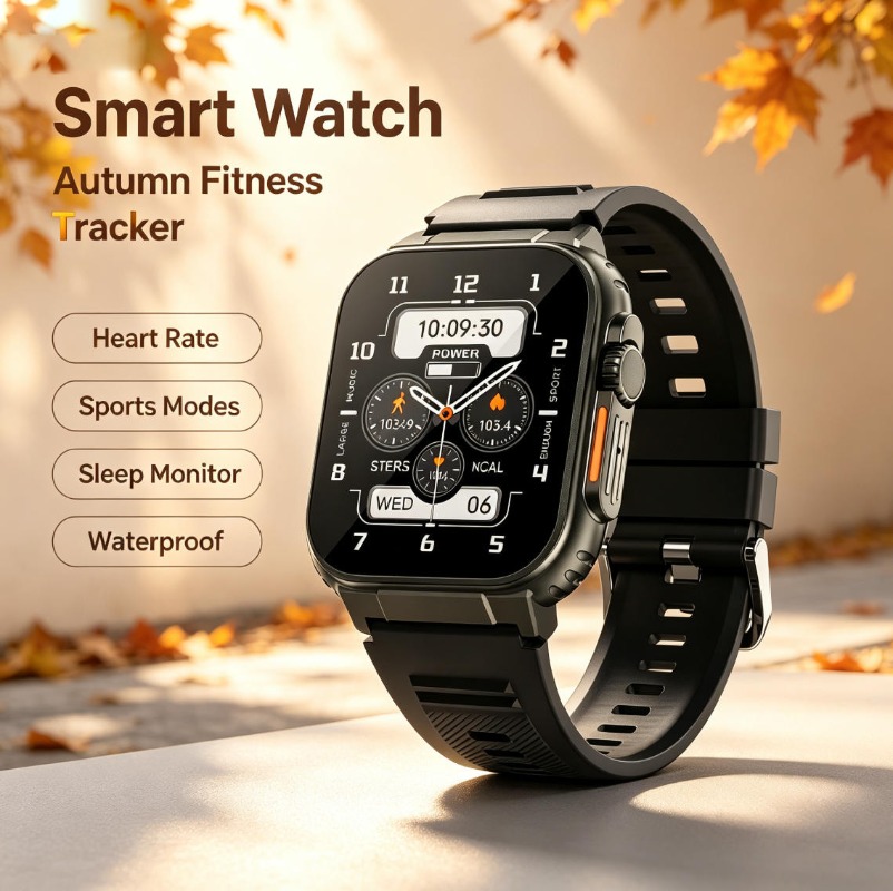 2-in-1 Sports Smart Watch, Bui - Smartwatch Headset recension och pris