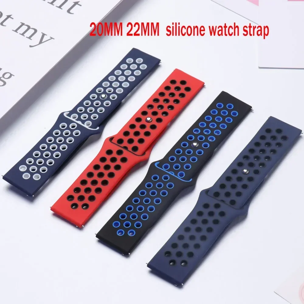 22MM 20mm Silicone Strap For X - Xiaomi Smartwatch S4 Accessories recension och pris