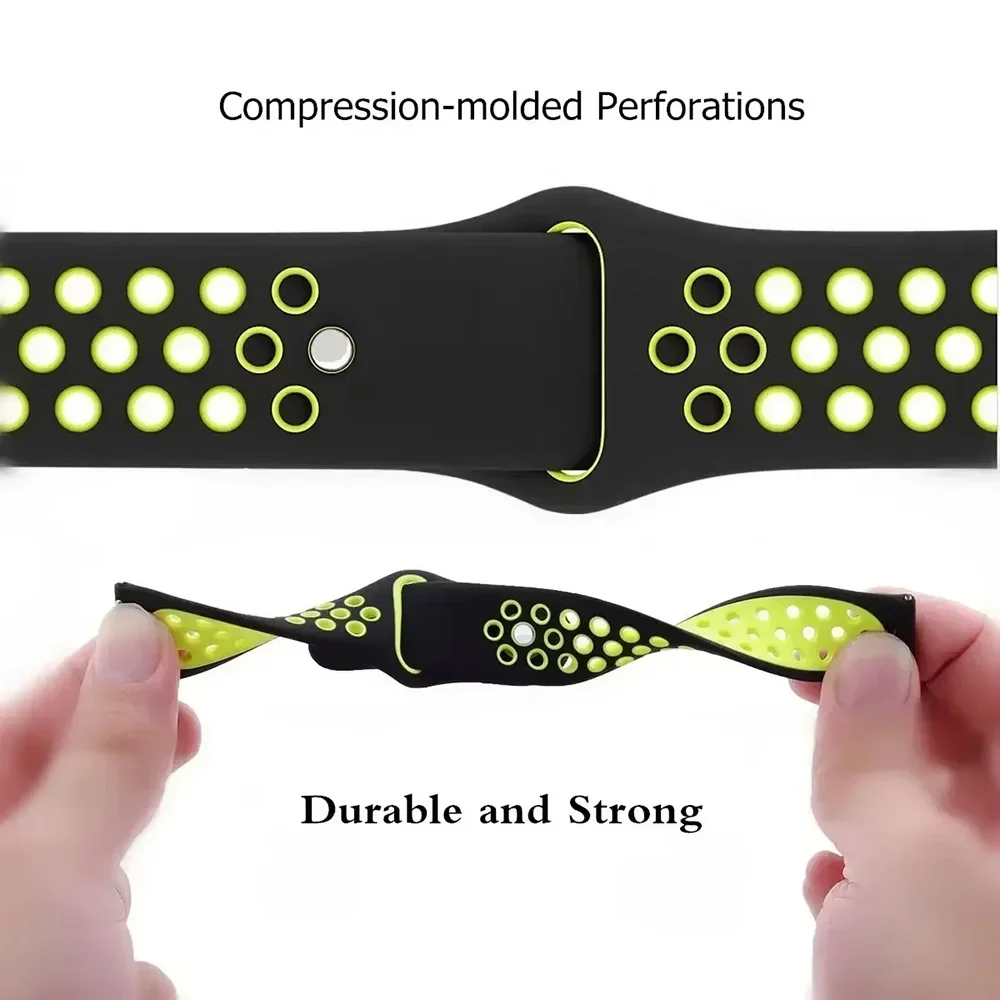 22MM 20mm Silicone Strap For X - Xiaomi Smartwatch S4 Accessories recension och pris