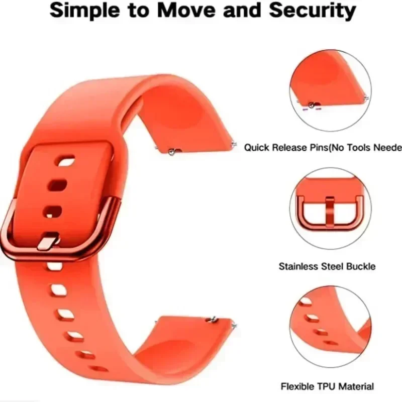 Silicone Band For Xiaomi Watch - Xiaomi Smartwatch S3 Accessories recension och pris