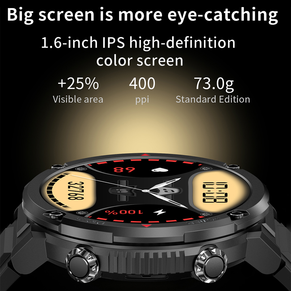 Smart Watch 1.6inch 400*400 Ro - Smartwatch M Active recension och pris
