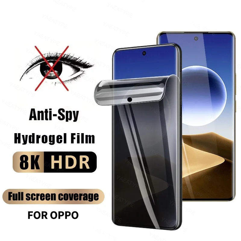 3Pcs Privacy Hydrogel Film For - Oppo Reno 12 recension och pris